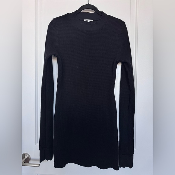 Cotton Citizen Dresses & Skirts - Cotton Citizen Black Waffle Dress